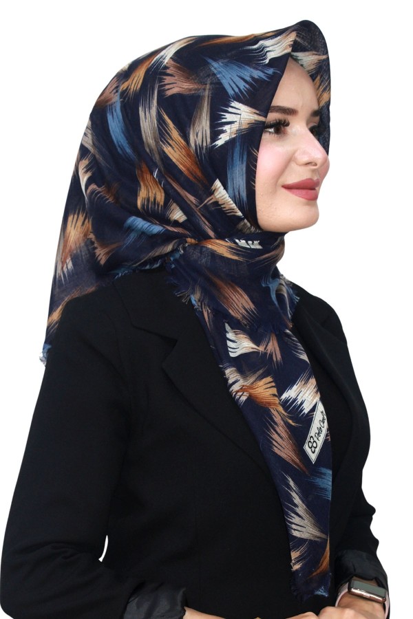 Pamuk Flamlı Eşarp 1060-11