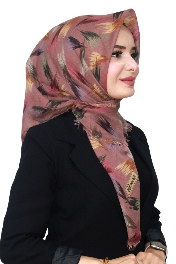 Pamuk Flamlı Eşarp 1060-14
