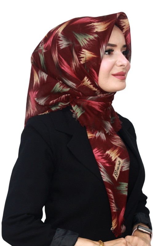 Pamuk Flamlı Eşarp 1060-3