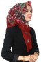 Pamuk Flamlı Eşarp 1064-16