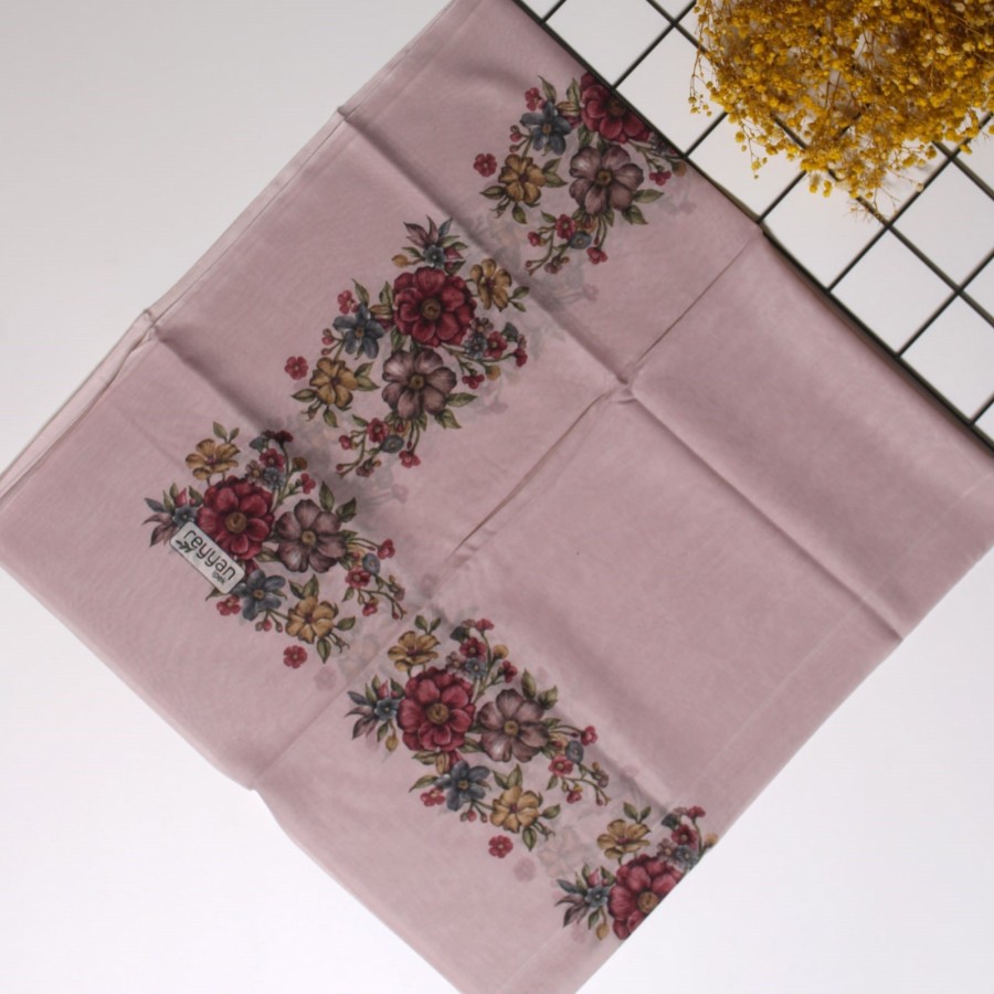 Reyyan İpek 90 Cm Oyalık Yazma 7006-38