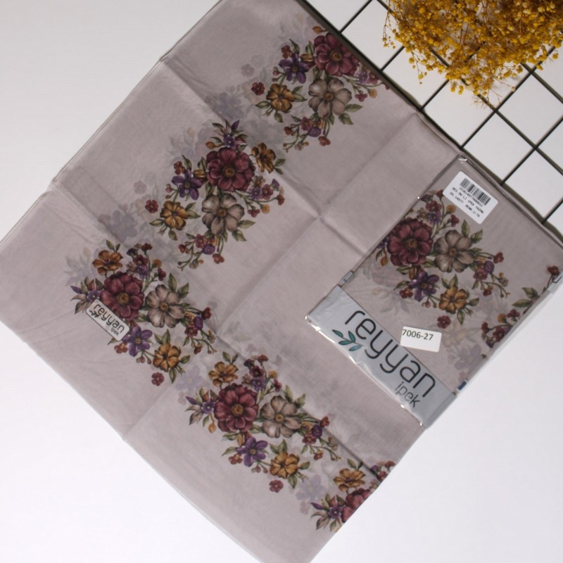 Reyyan İpek 90 Cm Oyalık Yazma 7006-27