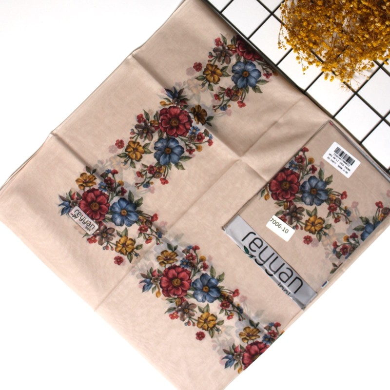 Reyyan İpek 90 Cm Oyalık Yazma 7006-10