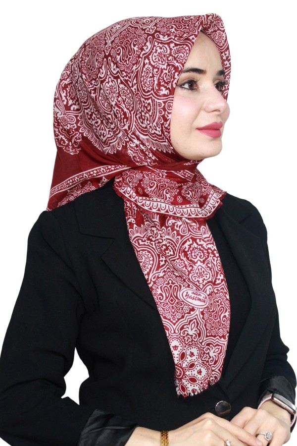 Yasemin Pamuk Flamlı Eşarp 1003-24