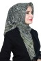 Yasemin Pamuk Flamlı Eşarp 1008-28