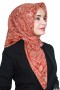 Yasemin Pamuk Flamlı Eşarp 1008-6