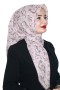 Pamuk Keten Flamlı Eşarp 1039-22