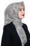 Pamuk Keten Flamlı Eşarp 1037-15