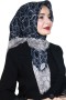 Yasemin Pamuk Flamlı Eşarp 1009-25