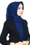 Tek Renk Flamlı Eşarp 1025-11