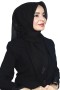Tek Renk Flamlı Eşarp 1025-5