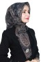 Yasemin Pamuk Flamlı Eşarp 1004-12