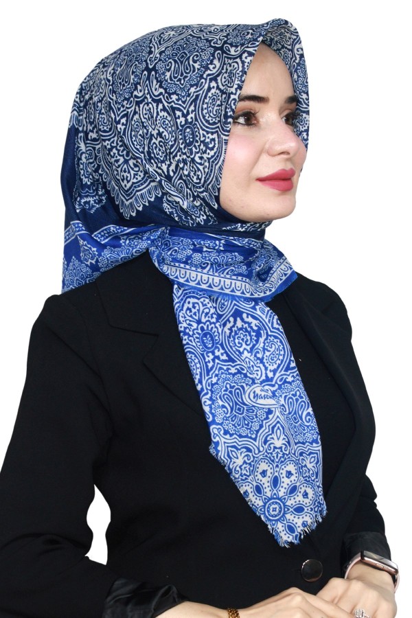 Yasemin Pamuk Flamlı Eşarp 1003-10