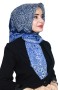 Yasemin Pamuk Flamlı Eşarp 1003-10
