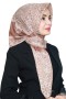 Yasemin Pamuk Flamlı Eşarp 1003-13