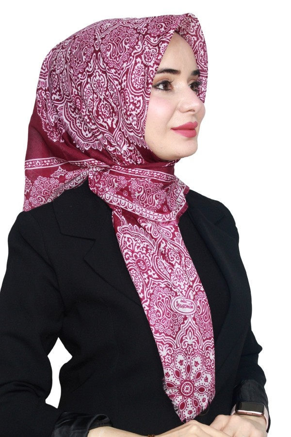 Yasemin Pamuk Flamlı Eşarp 1003-16