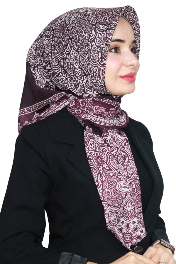 Yasemin Pamuk Flamlı Eşarp 1003-18