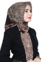 Yasemin Pamuk Flamlı Eşarp 1003-21