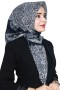 Yasemin Pamuk Flamlı Eşarp 1003-29