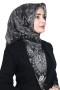 Yasemin Pamuk Flamlı Eşarp 1004-8