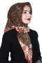Yasemin Pamuk Flamlı Eşarp 1009-11