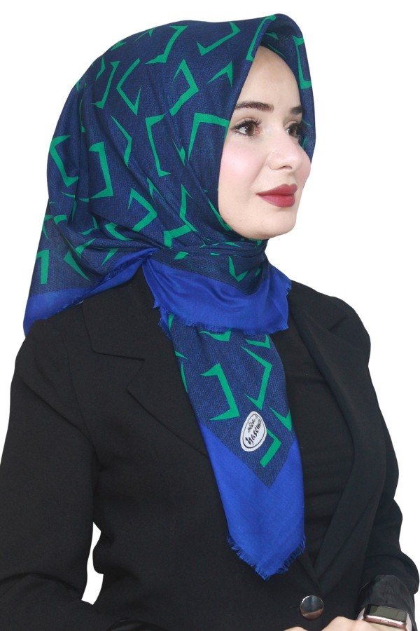 Yasemin Pamuk Flamlı Eşarp 1012-3