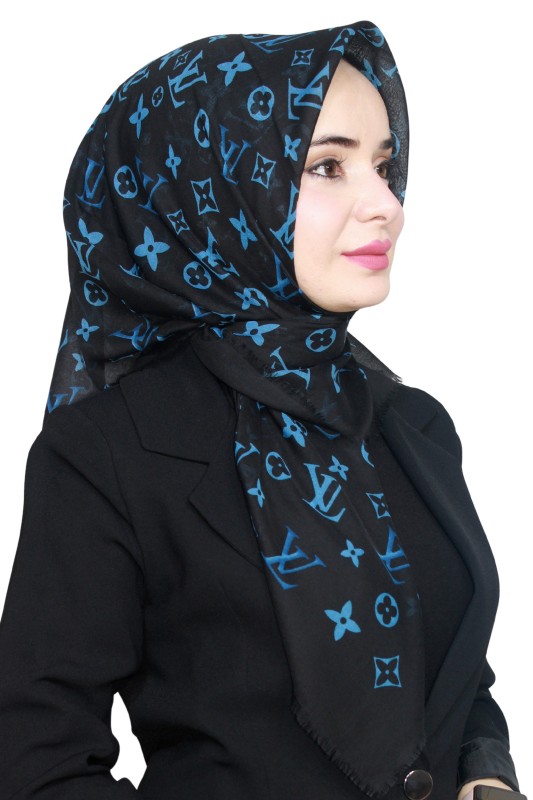 Pamuk Flamlı Eşarp 1005-1