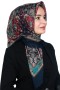 Pamuk Keten Flamlı Eşarp 1040-18