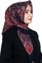Pamuk Keten Flamlı Eşarp 1040-20