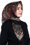 Pamuk Keten Flamlı Eşarp 1040-22