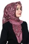 Pamuk Keten Flamlı Eşarp 1040-6