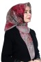 Pamuk Keten Flamlı Eşarp 1043-14