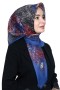 Pamuk Keten Flamlı Eşarp 1043-16
