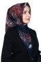 Pamuk Keten Flamlı Eşarp 1043-17