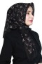 Pamuk Flamlı Eşarp 1005-14