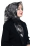 Pamuk Keten Flamlı Eşarp 1043-33