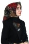 Pamuk Keten Flamlı Eşarp 1043-7