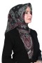 Pamuk Keten Flamlı Eşarp 1042-29