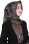 Pamuk Keten Flamlı Eşarp 1042-33