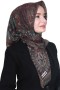 Pamuk Keten Flamlı Eşarp 1042-35