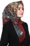 Pamuk Keten Flamlı Eşarp 1044-11