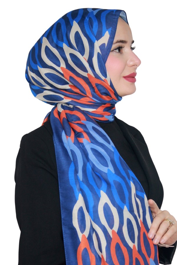 Desenli Soft Şal 5018-9