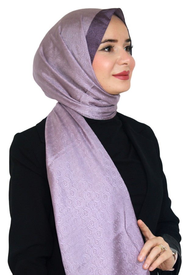 Levidor Jakarlı Monogram Şal 5023-21