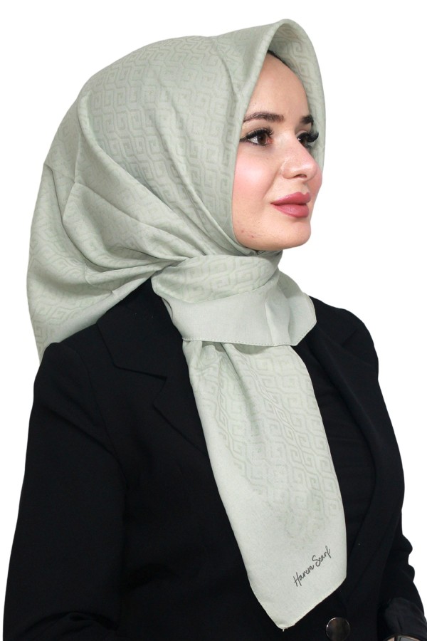 Pamuk Jakarlı Eşarp 4103-14