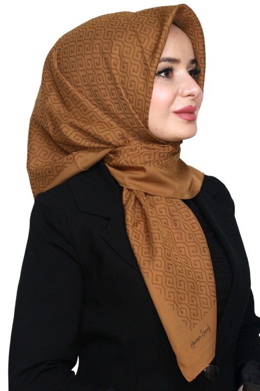 Pamuk Jakarlı Eşarp 4103-5