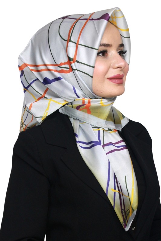 Kehribar Twill Eşarp 4102-3