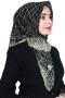 Yasemin Pamuk Flamlı Eşarp 1007-21
