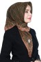 Yasemin Pamuk Flamlı Eşarp 1007-4