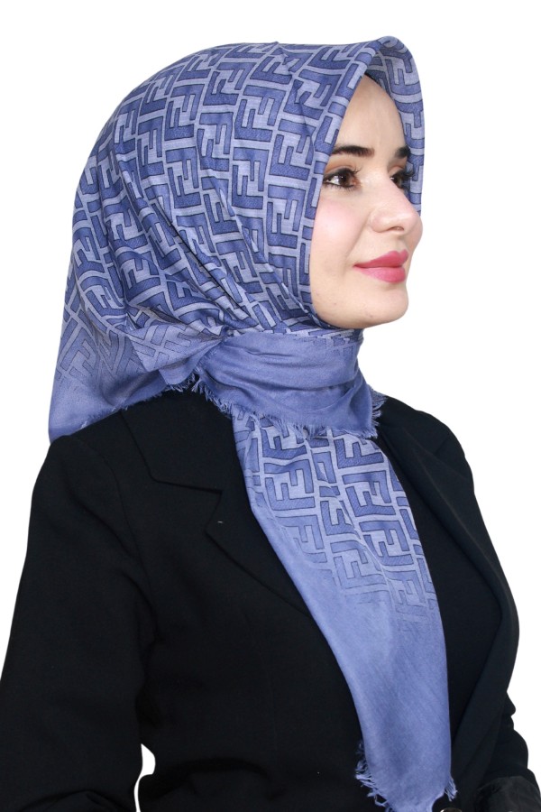 Pamuk Flamlı Eşarp 1006-11