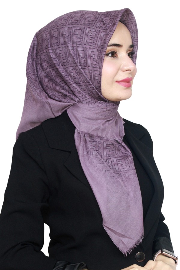 Pamuk Flamlı Eşarp 1006-13